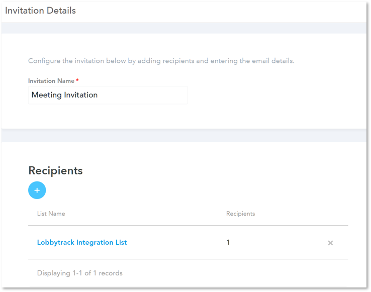 Online Meeting Registration